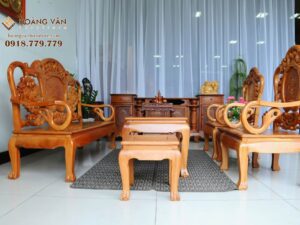 Salon Gõ Chuông Đào (Bao lam)