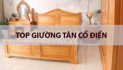 giường tân cổ điển