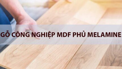 Gỗ công nghiệp MDF phủ Melamine