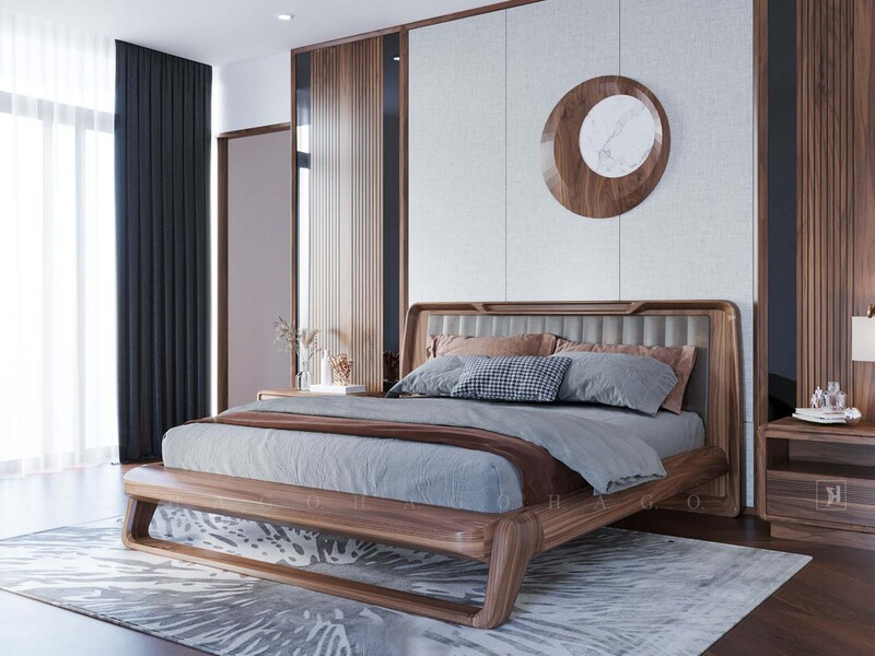 Nên mua giường ngủ loại nào để tăng tính thẩm mỹ cho căn phòng 