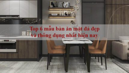 bàn ăn mặt đá